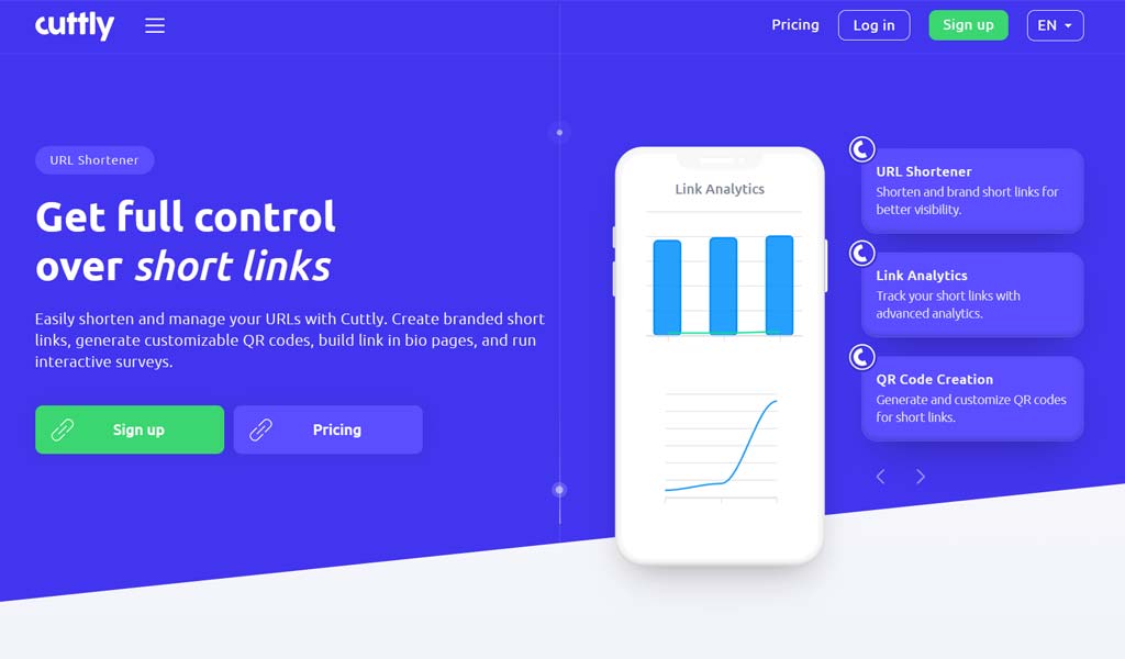 Cuttly - URL Shortener